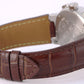 Louis Vuitton Tambour Chronograph Steel Beige 41.5mm Q1122 Brown Leather Watch
