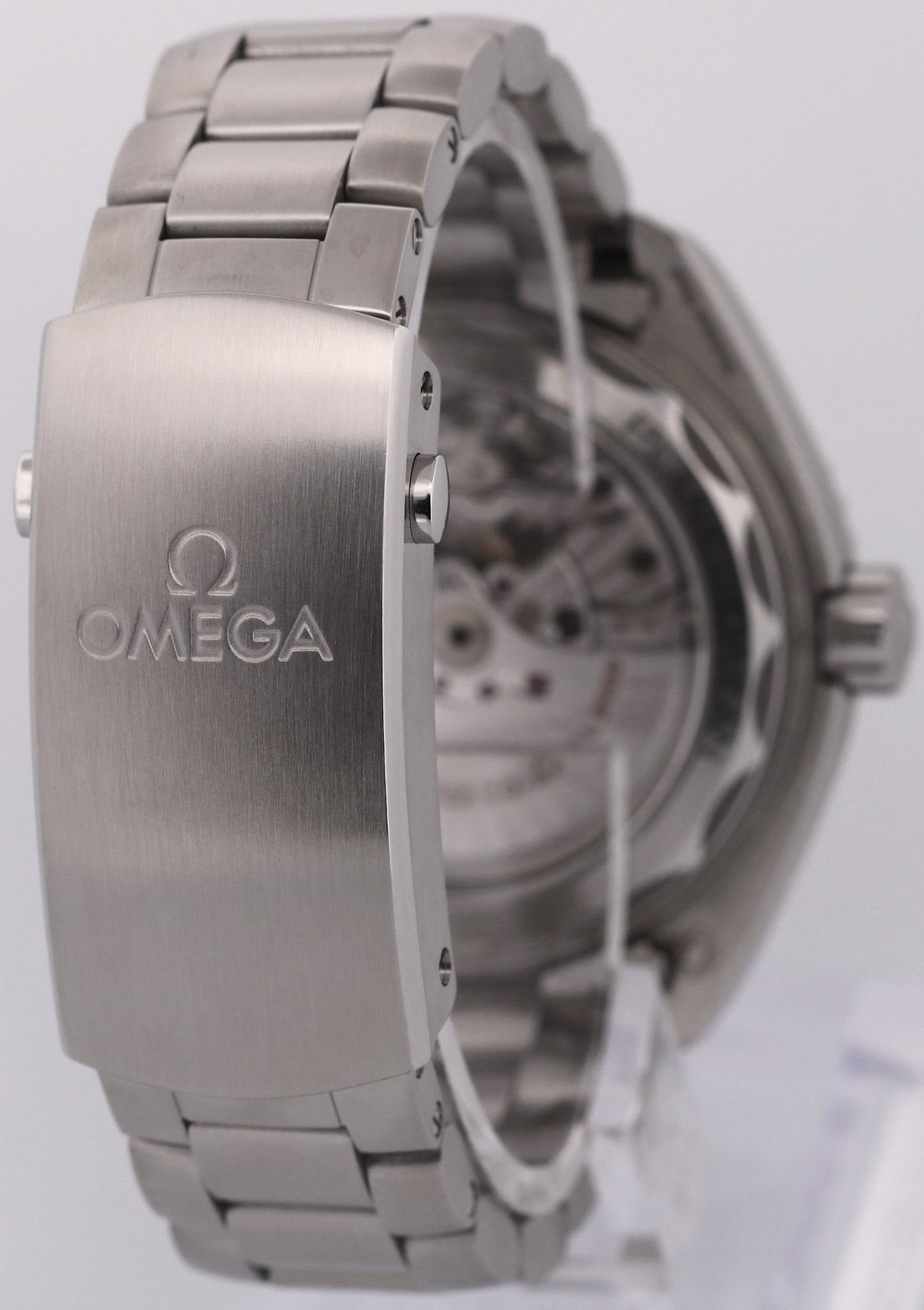 2019 PAPERS Omega Seamaster Planet Ocean 600M BLUE 43mm 215.30.44.21.03.001 BOX