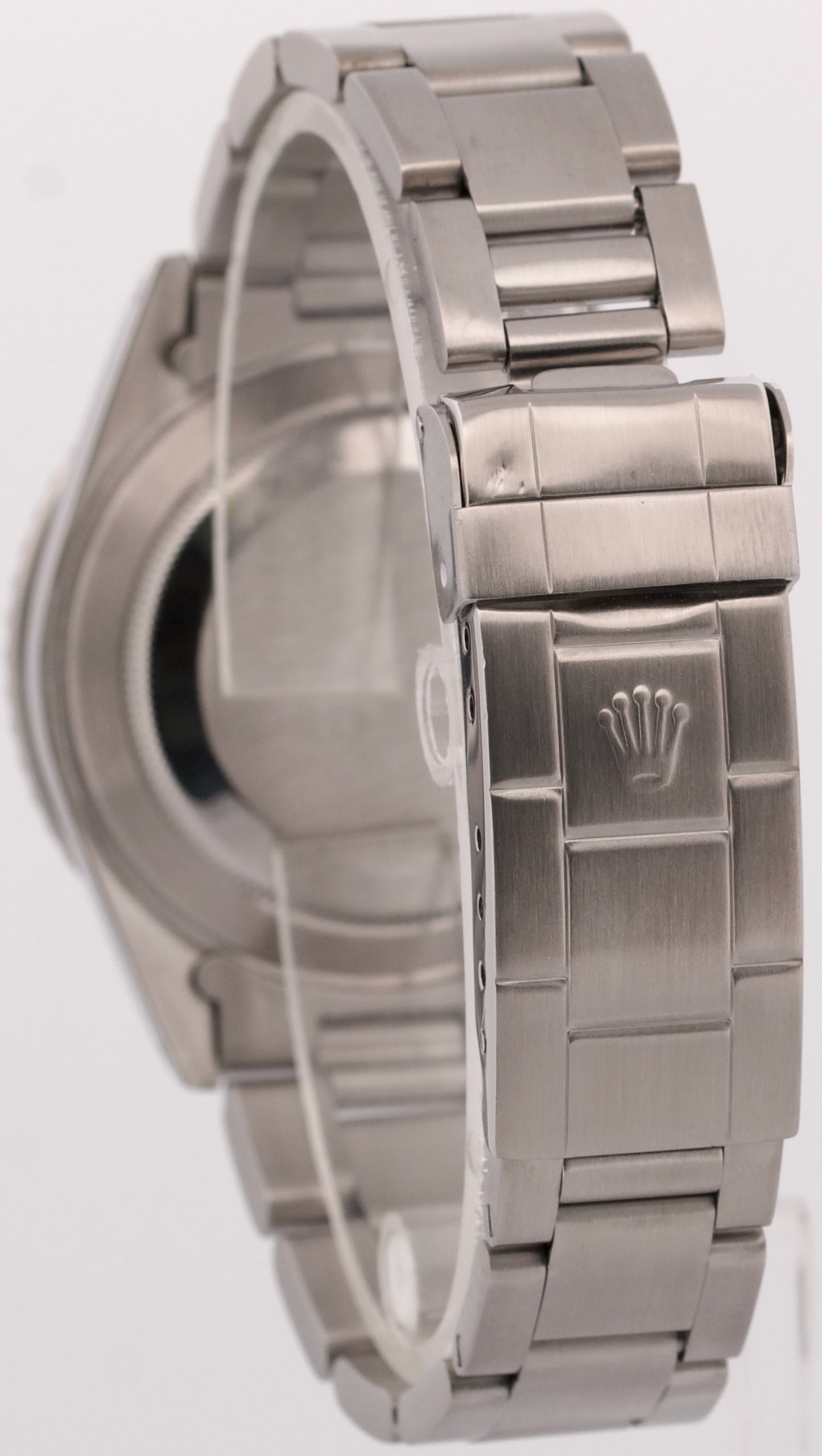 Rolex No-Date Submariner GREEN Black Stainless Steel 40mm 14060 Oyster Watch