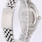VINTAGE Rolex DateJust Steel Silver 36mm Engine-Turned 16030 Jubilee Watch