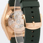 NEW 2025 PAPERS Breitling Chronomat B01 GREEN 18K Rose Gold RB0134 42mm BOX