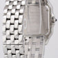MINT Ladies Cartier Panthere Stainless Steel WHITE Roman 22mm Quartz Watch 4016