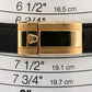 Rolex Daytona Cosmograph WHITE ARABIC 18K Yellow Gold Black Leather 16518 Watch