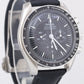 2023 PAPERS Omega Speedmaster BLACK Leather Steel 42mm 310.32.42.50.01.001 BOX