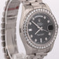 NOS STICKERED PAPERS Rolex Day-Date II President FACTORY DIAMOND 41mm 218349 BOX