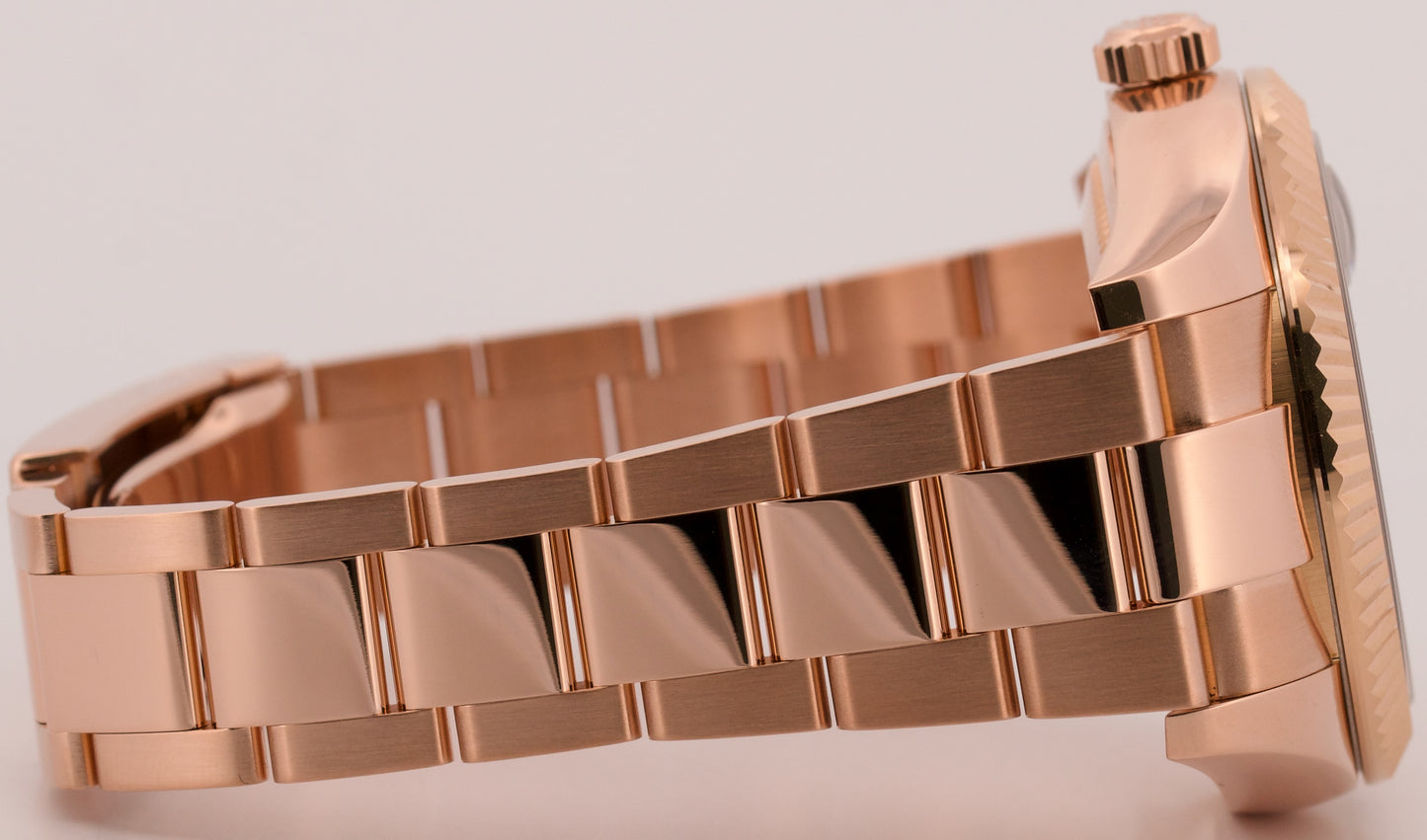 2017 PAPERS Rolex Sky-Dweller CHOCOLATE Brown 18K Rose Gold 42mm 326935 BOX