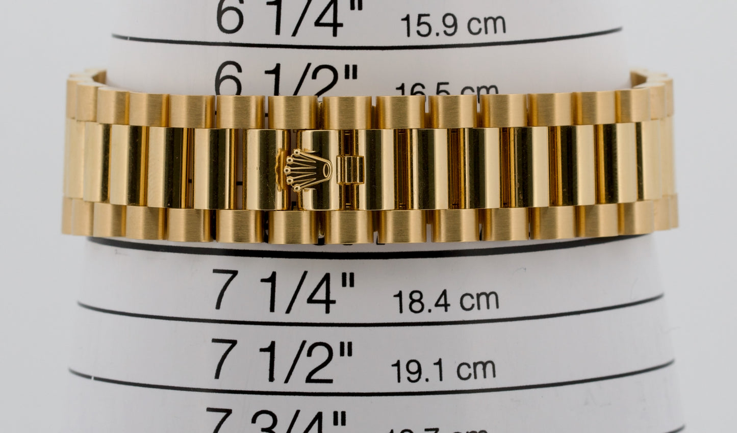 2025 PAPERS Rolex Day-Date President 18K Gold GREY DIAMOND 36mm 128238 BOX