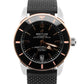 NEW PAPERS Breitling SuperOcean Heritage 18k Rose Gold 42mm UB2010 Watch BOX