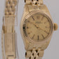 VINTAGE 1983 Rolex Oyster Perpetual CHAMPAGNE 14K Yellow Gold 24mm JUBILEE 6719