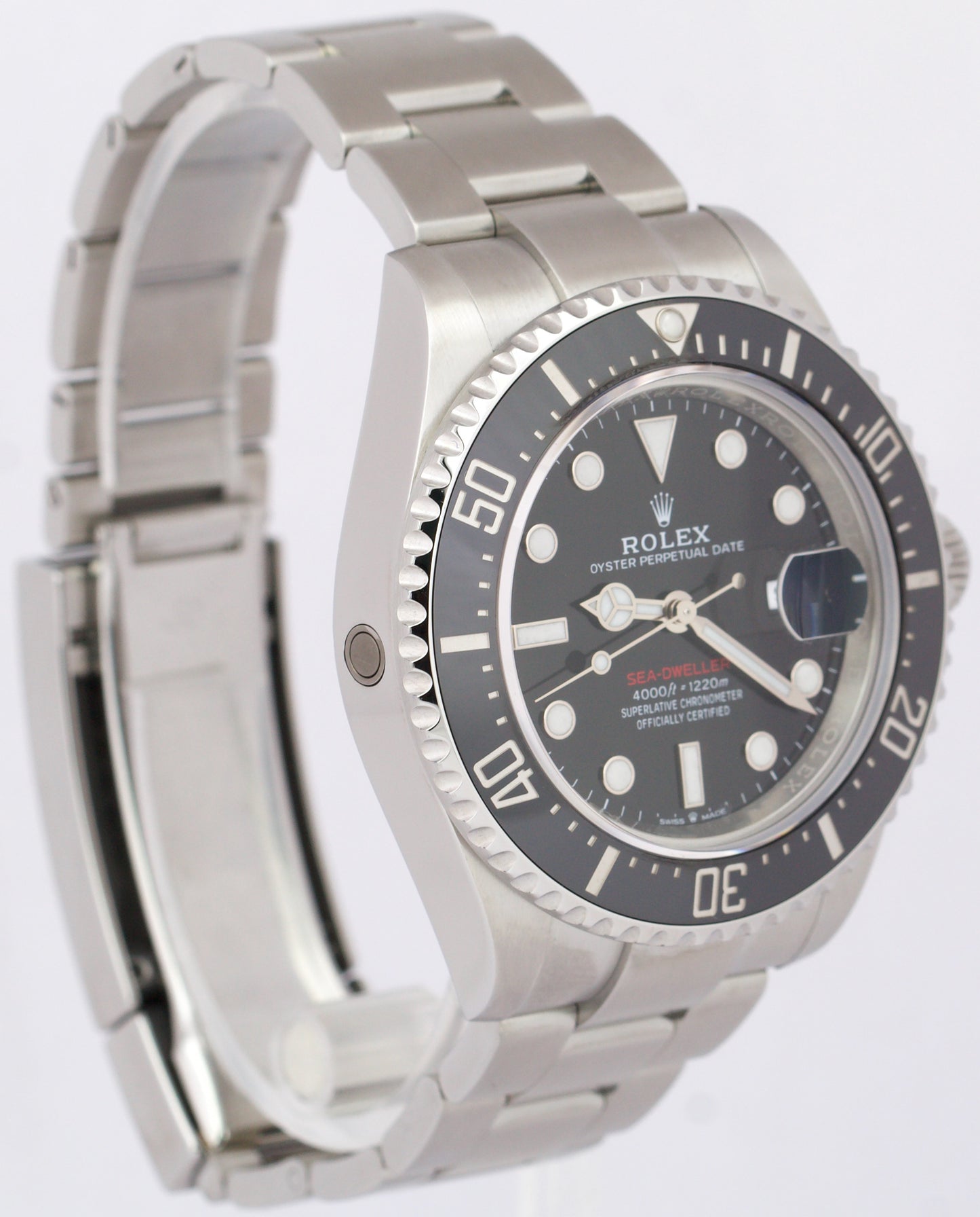 2023 NEW PAPERS Rolex Sea-Dweller 50th-Anniversary Red Steel 43mm MK2 126600 BOX