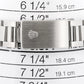 Rolex DateJust 36mm SILVER DIAMOND Stainless Steel Oyster NO-HOLES Watch 16200