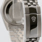 Rolex DateJust 36mm SILVER Stainless Steel Jubilee 18K Gold Fluted 126234 Watch