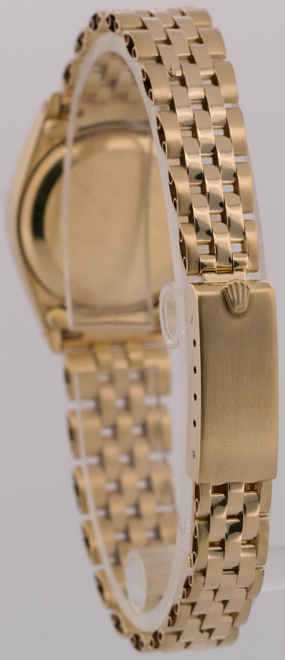 VINTAGE 1983 Rolex Oyster Perpetual CHAMPAGNE 14K Yellow Gold 24mm JUBILEE 6719