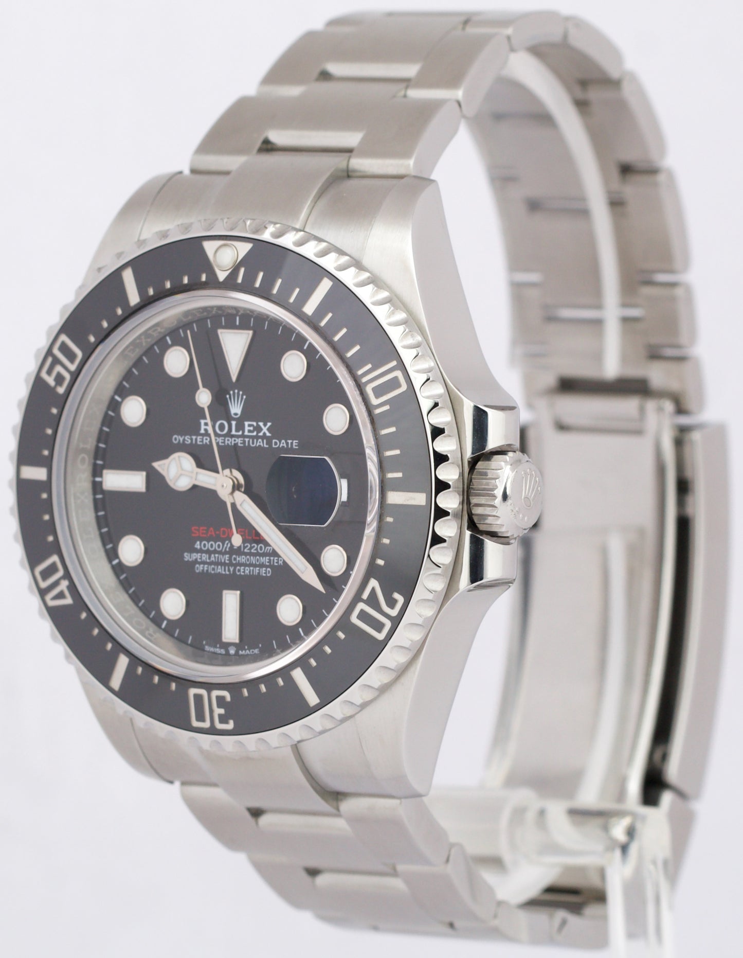 2023 NEW PAPERS Rolex Sea-Dweller 50th-Anniversary Red Steel 43mm MK2 126600 BOX