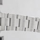 Rolex DateJust 36mm SILVER DIAMOND Stainless Steel Oyster NO-HOLES Watch 16200