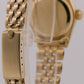 VINTAGE 1983 Rolex Oyster Perpetual CHAMPAGNE 14K Yellow Gold 24mm JUBILEE 6719