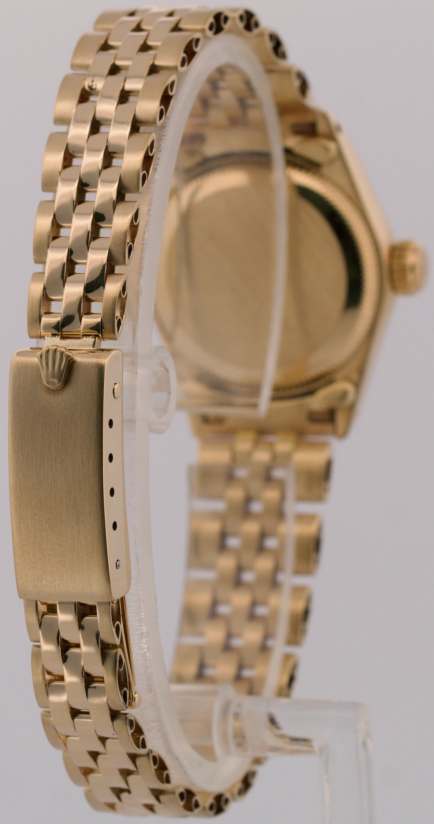 VINTAGE 1983 Rolex Oyster Perpetual CHAMPAGNE 14K Yellow Gold 24mm JUBILEE 6719