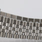 Rolex DateJust 36mm SILVER Stainless Steel Jubilee 18K Gold Fluted 126234 Watch