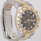 MINT Rolex Daytona BLACK DIAMOND Two-Tone 18K Yellow Gold Stainless Steel 116503