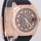 MINT Rolex Sky-Dweller 42mm CHOCOLATE ARABIC Brown 18K Rose Gold 326135 BOX