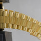 1979 Rolex Day-Date President 36mm WHITE ROMAN BARK 18K Yellow Gold Fluted 18078