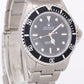 PAPERS Rolex Submariner No-Date Stainless Steel Black 40mm Watch 14060 BOX