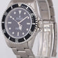 PAPERS Rolex Submariner No-Date Stainless Steel Black 40mm Watch 14060 BOX