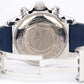 MINT Breitling Super Avenger Chronograph 48mm BLUE Rubber Steel Watch A13371
