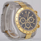 Rolex Daytona Cosmograph 40mm ZENITH Two-Tone P SERIAL Gold Steel Watch 16523