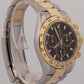 Rolex Daytona Cosmograph BLACK Two-Tone 18K Yellow Gold Stainless Steel 116503