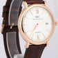 IWC Portofino 18K Rose Gold SILVER Brown Leather IW356504 Automatic 40mm BOX