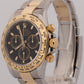 Rolex Daytona Cosmograph BLACK Two-Tone 18K Yellow Gold Stainless Steel 116503