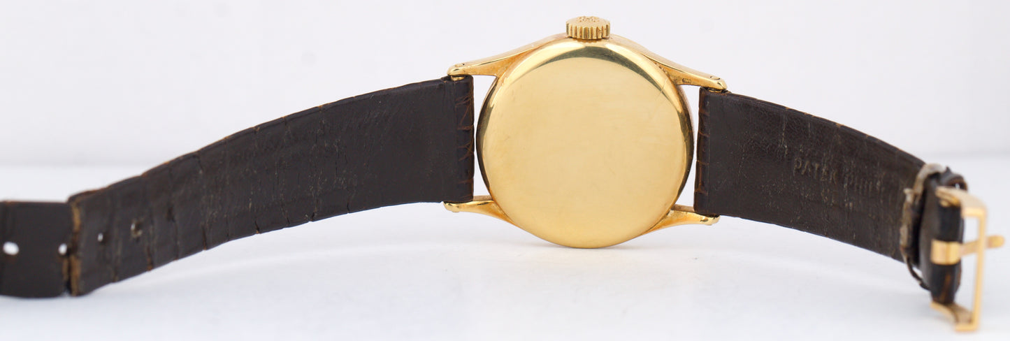 VINTAGE Patek Philippe Calatrava 96 30.5mm 18K Yellow Gold Manual Leather BOX