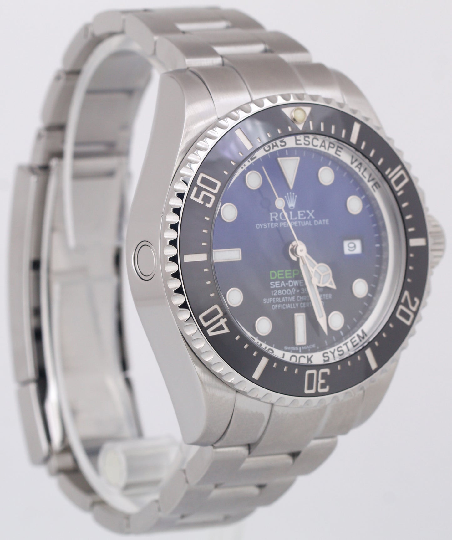 MINT Rolex Sea-Dweller Deepsea JAMES CAMERON Blue Black Stainless 116660 44mm