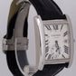 MINT Cartier Tank Mc SILVER ROMAN Automatic Leather 34mm x 24mm 3589 W5330004