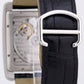 MINT Cartier Tank Mc SILVER ROMAN Automatic Leather 34mm x 24mm 3589 W5330004