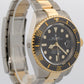 2021 PAPERS Rolex Sea-Dweller 43mm BLACK Two-Tone 18K Gold Steel 126603 BOX