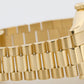 Rolex Day-Date President WHITE ROMAN 18K Yellow Gold Fluted 36mm 118238 BOX