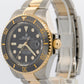 2021 PAPERS Rolex Sea-Dweller 43mm BLACK Two-Tone 18K Gold Steel 126603 BOX