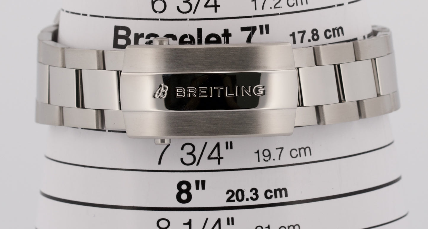 2025 PAPERS Breitling Top Time B31 BLUE Stainless Steel 38mm AB3113 Watch BOX