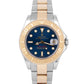MINT PAPERS Rolex Yacht-Master Two-Tone 18K Gold Blue 35mm Watch 168623 B+P