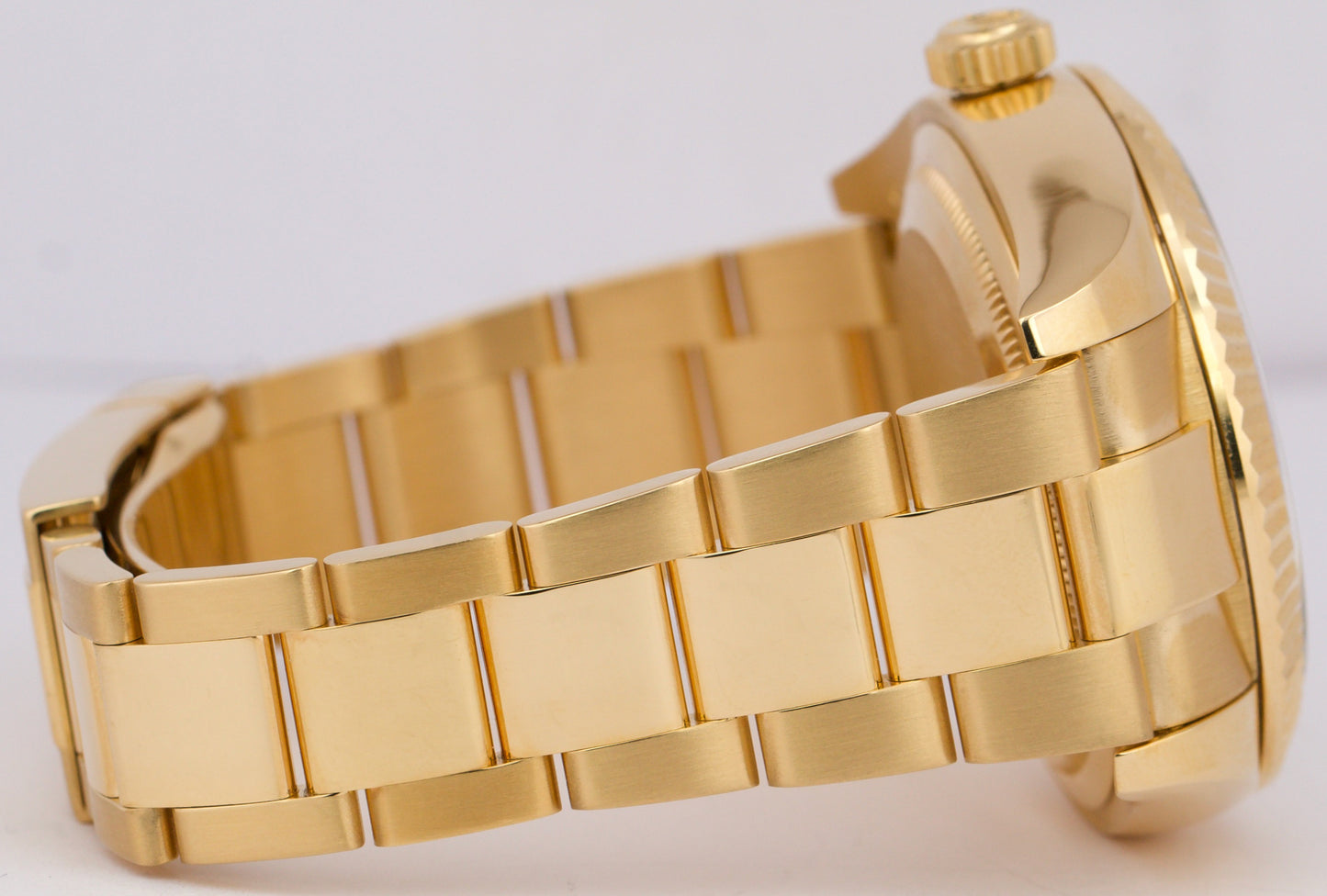 MINT Rolex Sky-Dweller SILVER ROMAN 18K Yellow Gold Oyster 42mm 326938 BOX