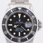 1974 Rolex Submariner Date PATINA Black 40mm Stainless Steel Oyster 1680 Watch