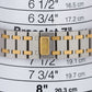 UNPOLISHED Audemars Piguet Royal Oak 33mm 18K Yellow Gold Steel Quartz 56303SA