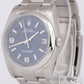 MINT Rolex Oyster Perpetual BLUE Stainless Steel 3-6-9 Automatic 36mm 116000