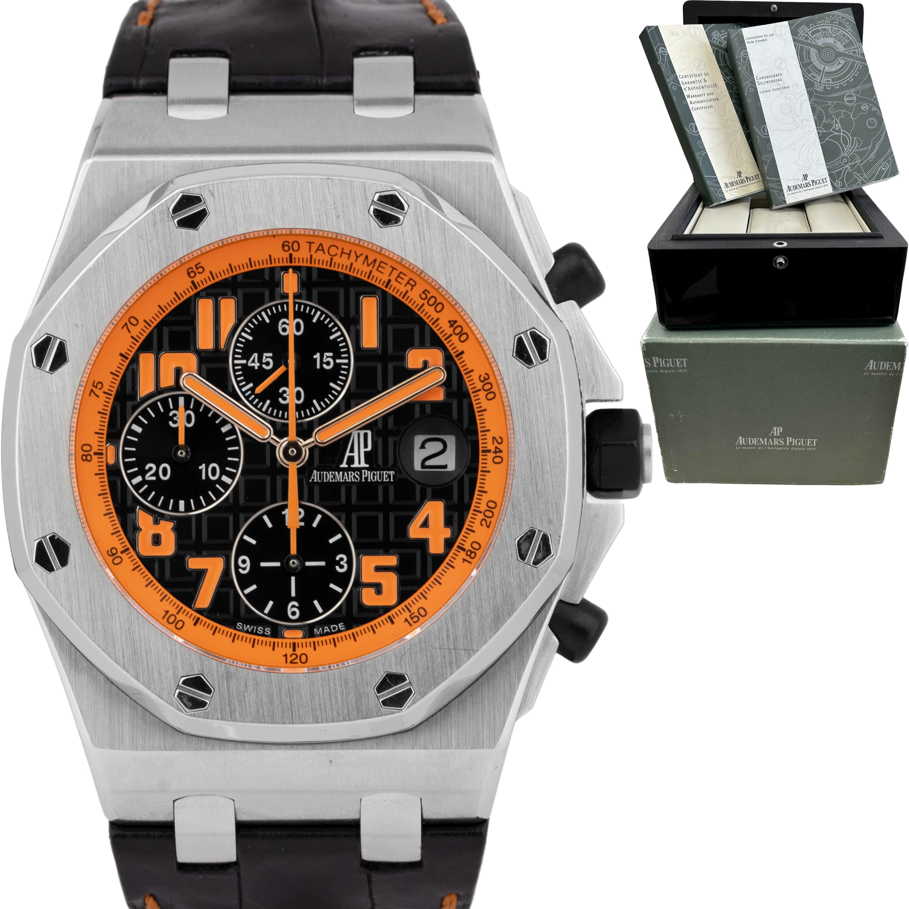 Audemars Piguet Royal Oak Offshore Volcano Orange Steel 26170ST