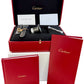 Cartier Santos 4110 / WHSA0016 39.8mm SKELETON 18K Rose Gold Watch Box Papers