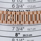 PAPERS Rolex Day-Date President 40mm FACTORY CHOCOLATE BAGUETTE 18K 228235 BOX