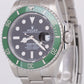 MINT 2023 PAPERS Rolex Submariner Date 41 KERMIT Green Steel 41mm 126610 LV BOX