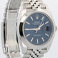 2024 PAPERS Rolex DateJust 41 BLUE Stainless Steel JUBILEE 41mm 126300 BOX